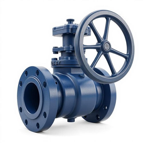 Industrial gate valve cast steel rising stem