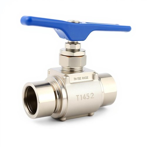 Compact stainless steel ball valve for instrumentation